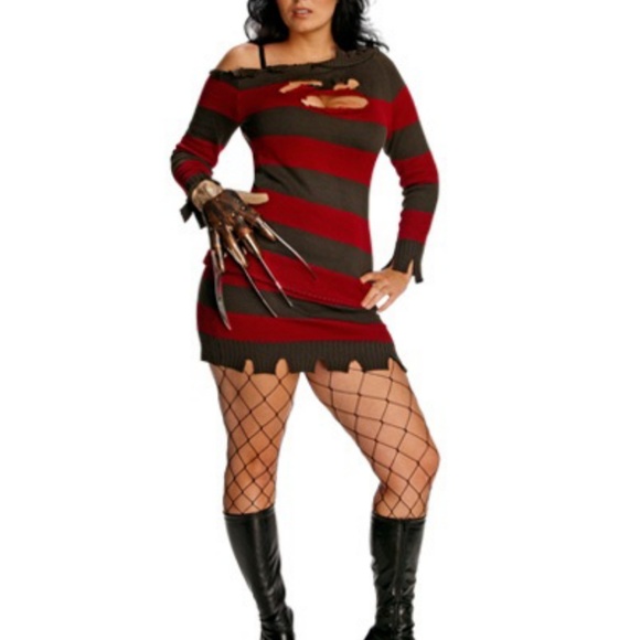 cut up sweater dress